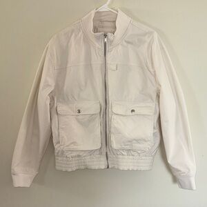 Universal Thread Women's Cream Bomber Jacket